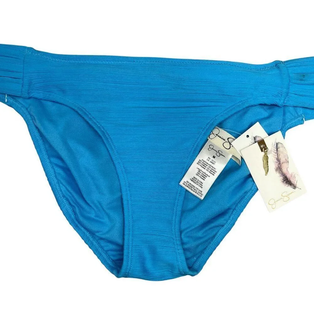 Jessica Simpson Women's Size Medium Blue Bikini Bottoms‎
